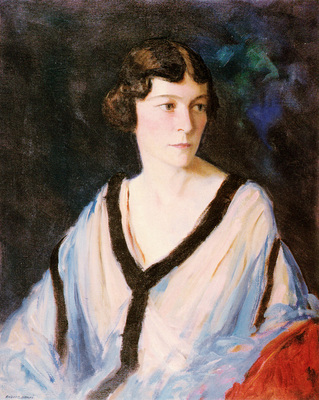 Henri Robert Portrait of Mrs Edward H Bennett