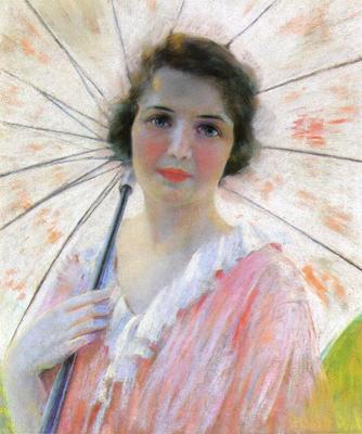 Reid Robert Lewis Lady with a Parasol