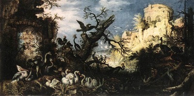 savery roelandt landscape with birds