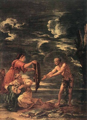 ROSA Salvator Odysseus And Nausicaa