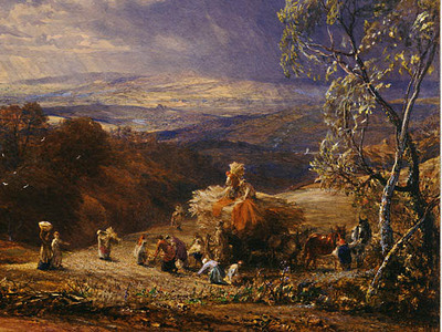 Palmer samuel Harvesting 1851 detail