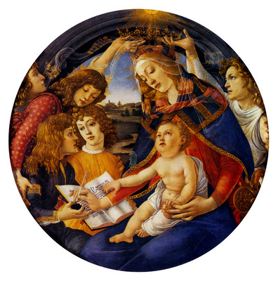 Botticelli Sadro Madonna Of The Magnificat
