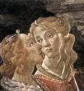 botticelli the temptation of christ detail