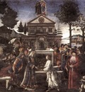 Botticelli The Temptation of Christ