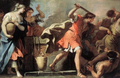 RICCI Sebastiano Moses Defending The Daughters Of Jethro