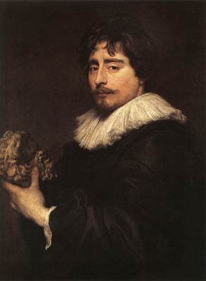 DYCK Anthony Van Portrait of the Sculpor Duquesnoy
