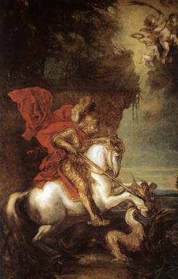 DYCK Anthony Van St George and the Dragon