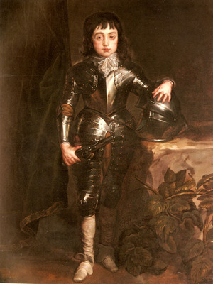 Dyck Sir Anthony Van Portrait Of Charles II When Prince Of Wales