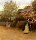 Herkomer Sir Hubert Von Our Village Nurse
