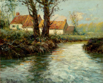Thaulow Frits House By The