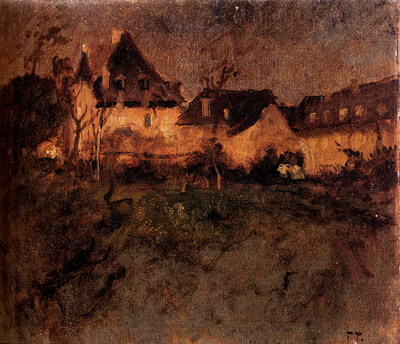 Thaulow Fritz Fra Beaulieu