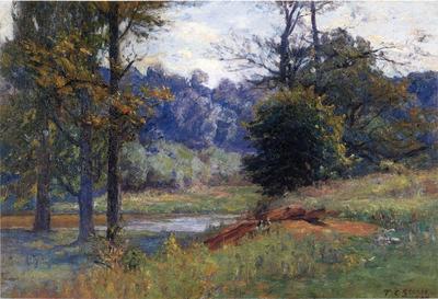 Steele Theodore Clement Along the Creek aka Zionsville