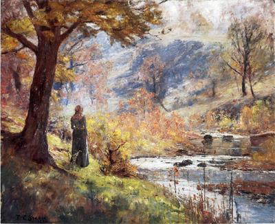 Steele Theodore Clement Morning by the Stream
