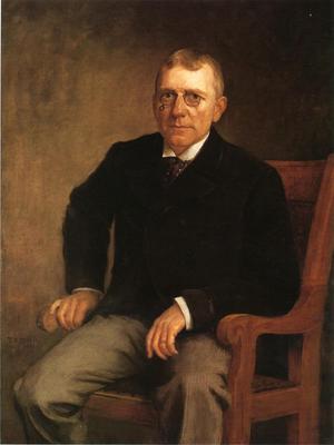 Steele Theodore Clement Portrait of James Whitcomb Riley