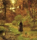 Steele Theodore Clement The Brook in the Woods