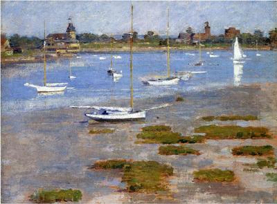 Robinson Theodore Low Tide The Riverside Yacht Club