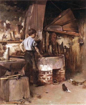 Robinson Theodore The Apprentice Blacksmith