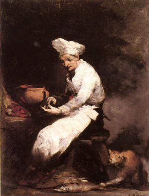 Ribot Theodule The Cook And The Cat
