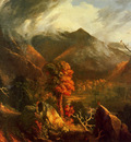 Cole Thomas View in the White Mountains c1827