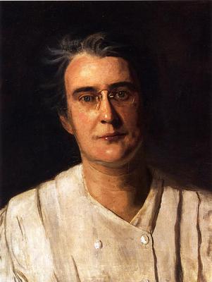 Eakins Thomas Portrait of Lucy Langdon Williams Wilson