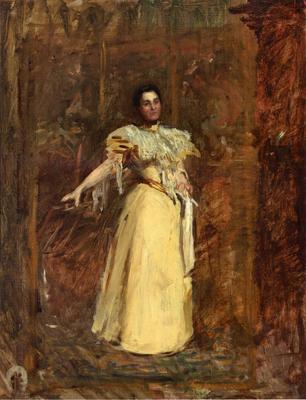 Eakins Thomas Study for The Portrait of Miss Emily Sartain