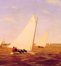 Sailboats Racing on the Deleware