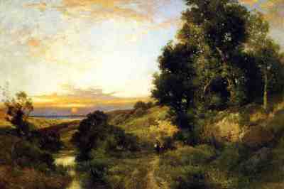 Moran Thomas A Late Afternoon in Summer