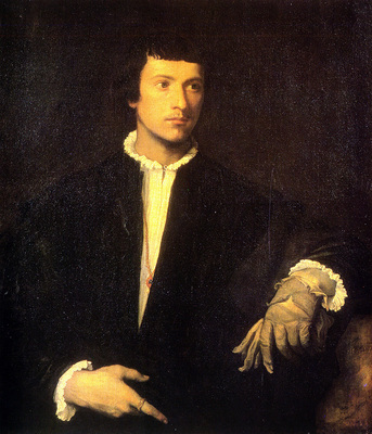 titian man with gloves 1523