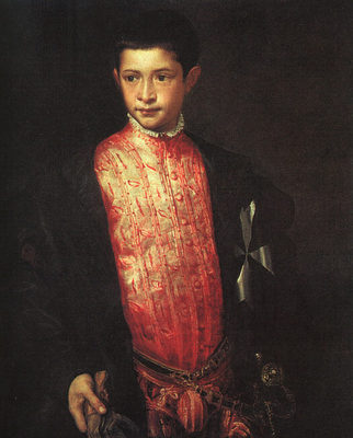 Titian Portrait of Ranuccio Farnese