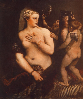 Titian Venus at her Toilet