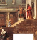 Titian Presentation of the Virgin at the Temple detail1