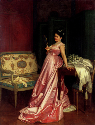 Toulmouche Auguste The Admiring Glance