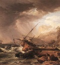 VERNET Claude Joseph Storm With A Shipwreck