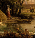 Vernet Claude Joseph Landscape With Bathers detail