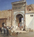 Arabs Outside the Mosque