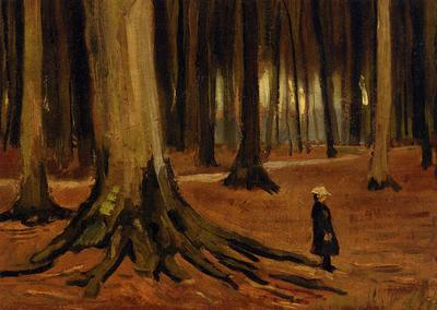 Van Gogh Vincent Girl in the Woods