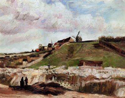 Van Gogh Vincent Montmartre the Quarry and Windmills