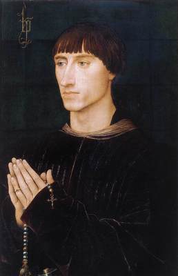 Weyden Portrait Diptych of Philippe de Croy right wing