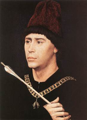 Weyden Portrait of Antony of Burgundy c1461