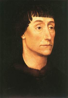 weyden portrait of a man 1455