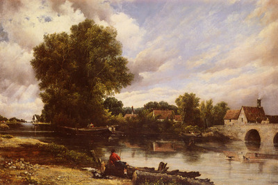 Watts Frederick William Along The River