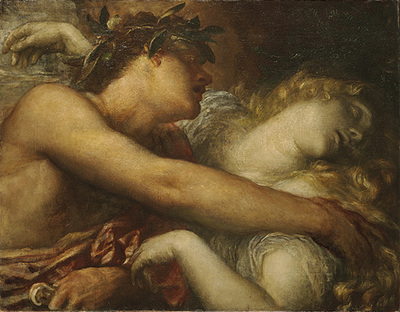 Watts George Frederick Orpheus and Eurydice c1869 c1872