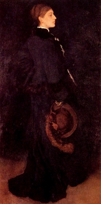 Arrangement in Brown and Black Portrait of Miss Rosa Corder