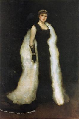 Whistler Arrangement in Black No 5 Lady Meux