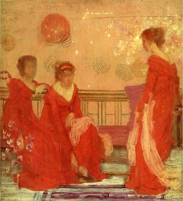 Whistler Harmony in Flesh Colour and Red