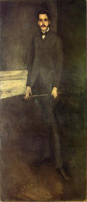 Whistler Portrait of George W  Vanderbilt