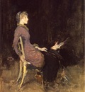 Whistler Black and Red aka Study in Black and Gold Madge O Donoghue