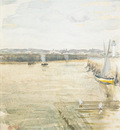 Whistler James Abbott McNeill Scene On The Mersey