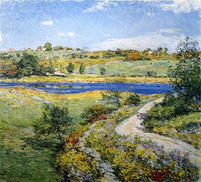 Metcalf Willard L Autumn Roadside