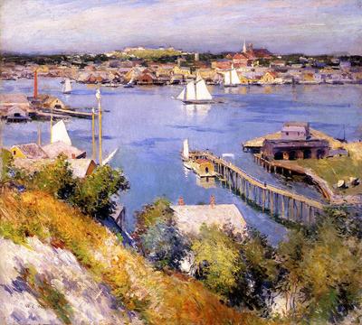 Metcalf Willard L Gloucester Harbor